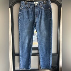 Seven Brand Straight Leg Classic Blue Denim Jeans